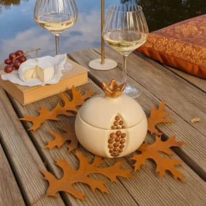 Pomegranate scented candle