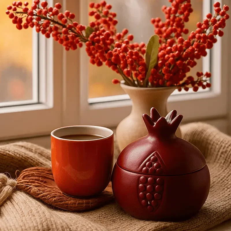 Pomegranate scented candle - Image 2