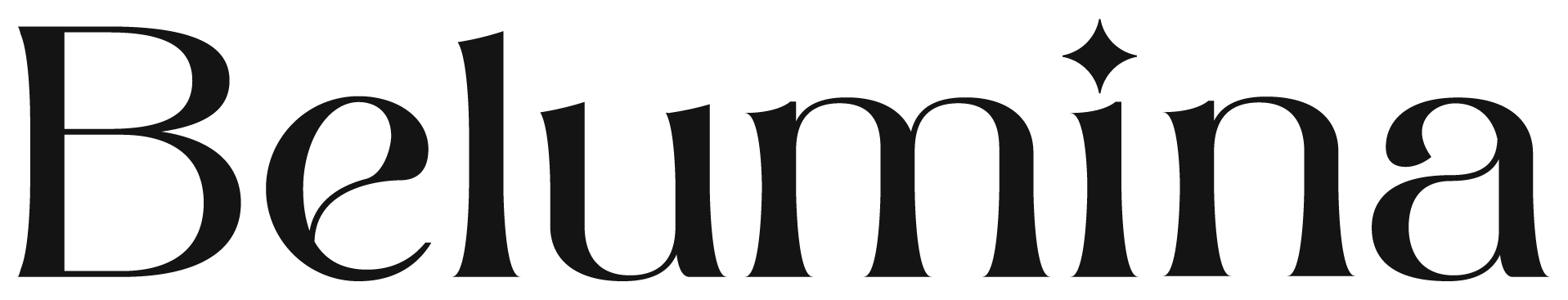 Belumina logo black