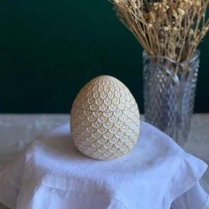 Faberge egg scented candle
