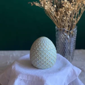 Faberge egg scented candle